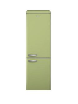 Swan Sr11020G 60Cm Retro Fridge Freezer - Green